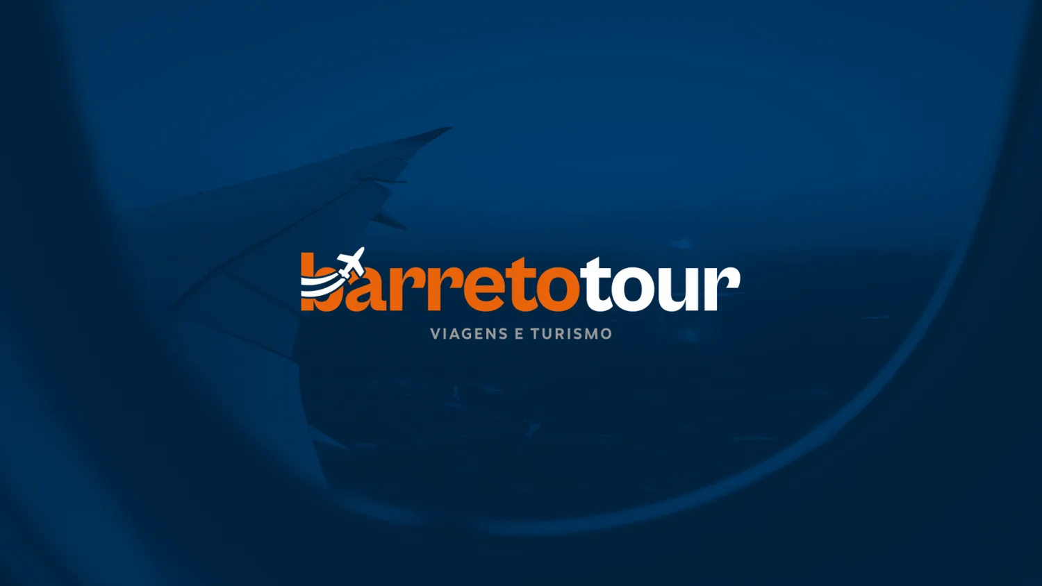Capa do case Barreto Tour, viagens e turismo